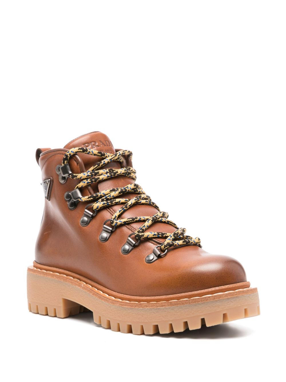 Prada Boots Leather Brown