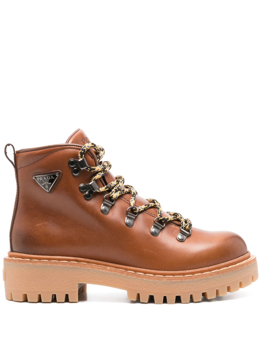 Prada Boots Leather Brown
