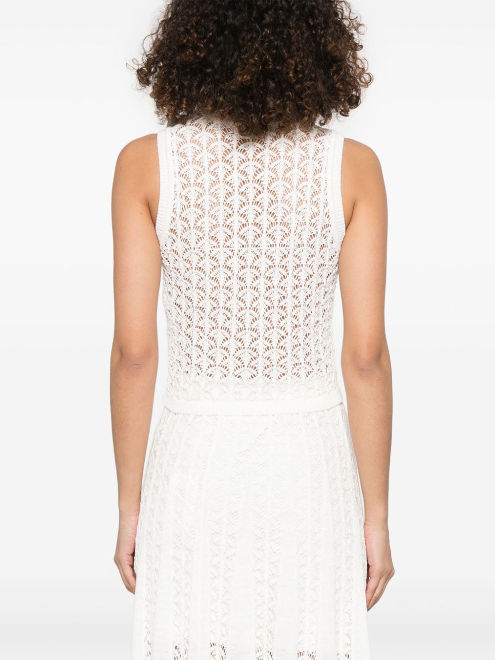Zimmermann Top White Cotton