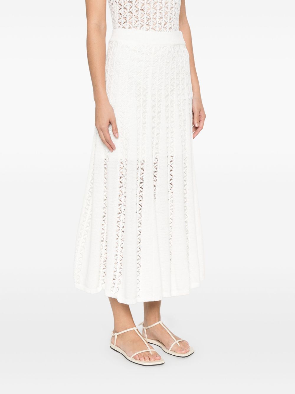 Zimmermann Skirts White Lining: Cotton