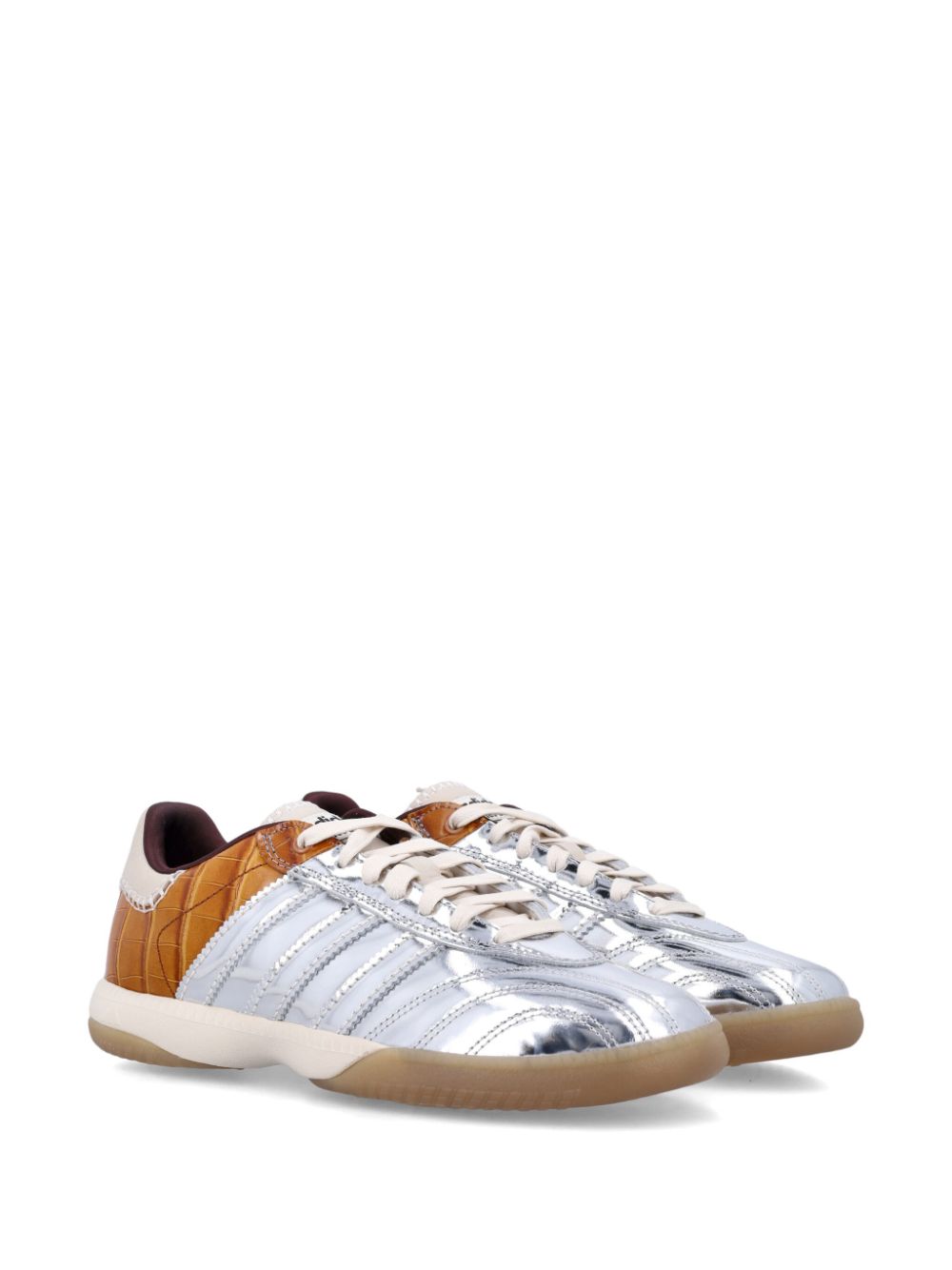 Adidas By Wales Bonner Sneakers Silver Calf Leather