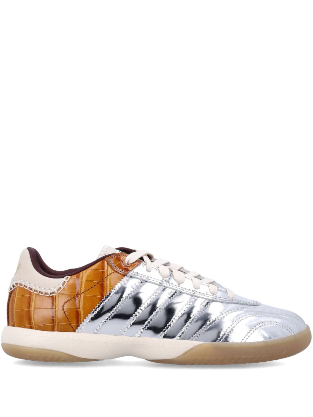 Adidas By Wales Bonner Sneakers Silver Calf Leather