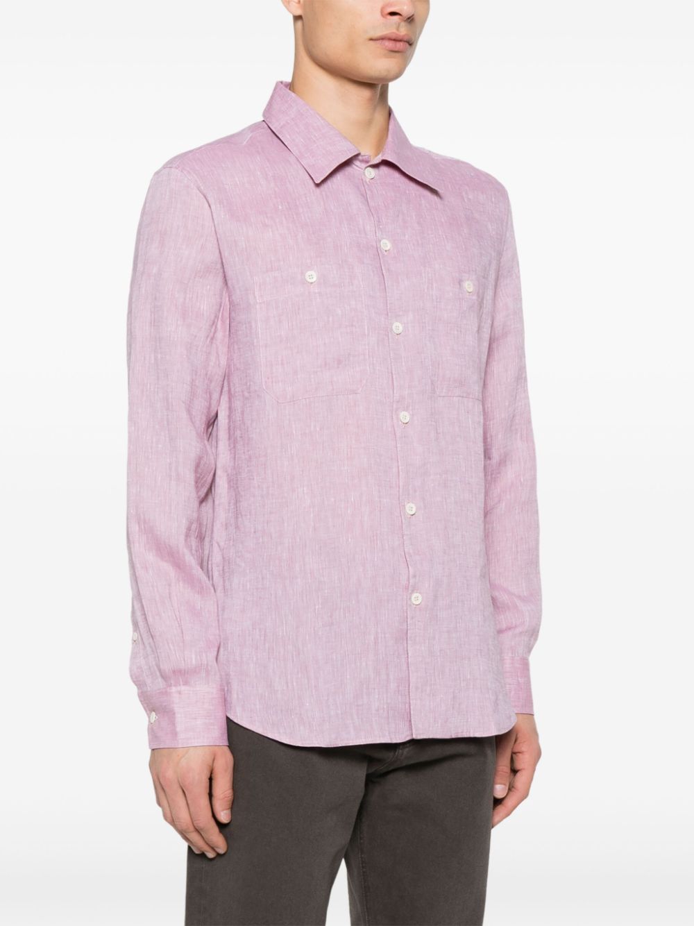 Brunello Cucinelli Shirts Rosa Cotton