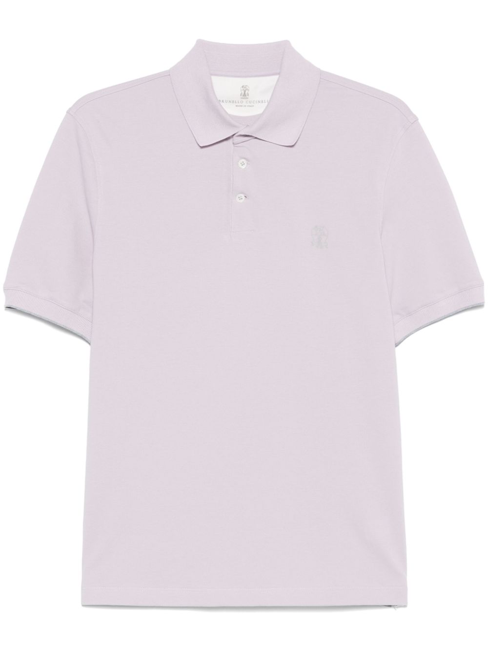 Brunello Cucinelli T-Shirts And Polos Viola Cotton