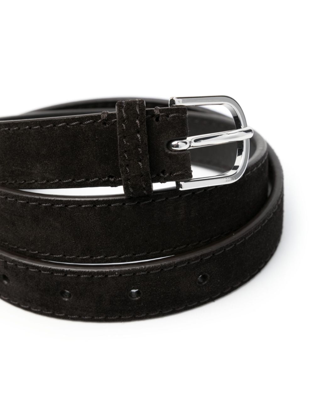 Toteme Pre Belts Brown Suede