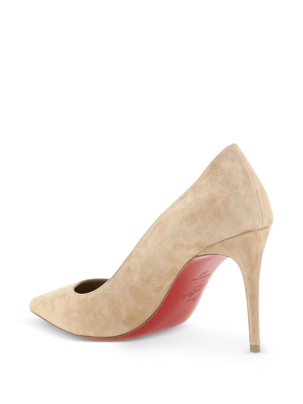 Christian Louboutin With Heel Powder Suede