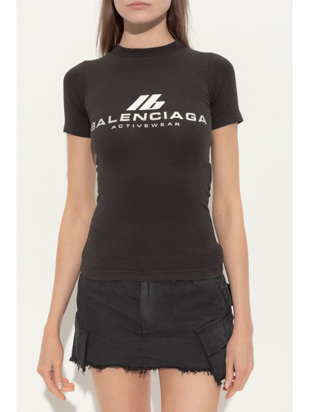 Balenciaga T-Shirts And Polos Black Cotton