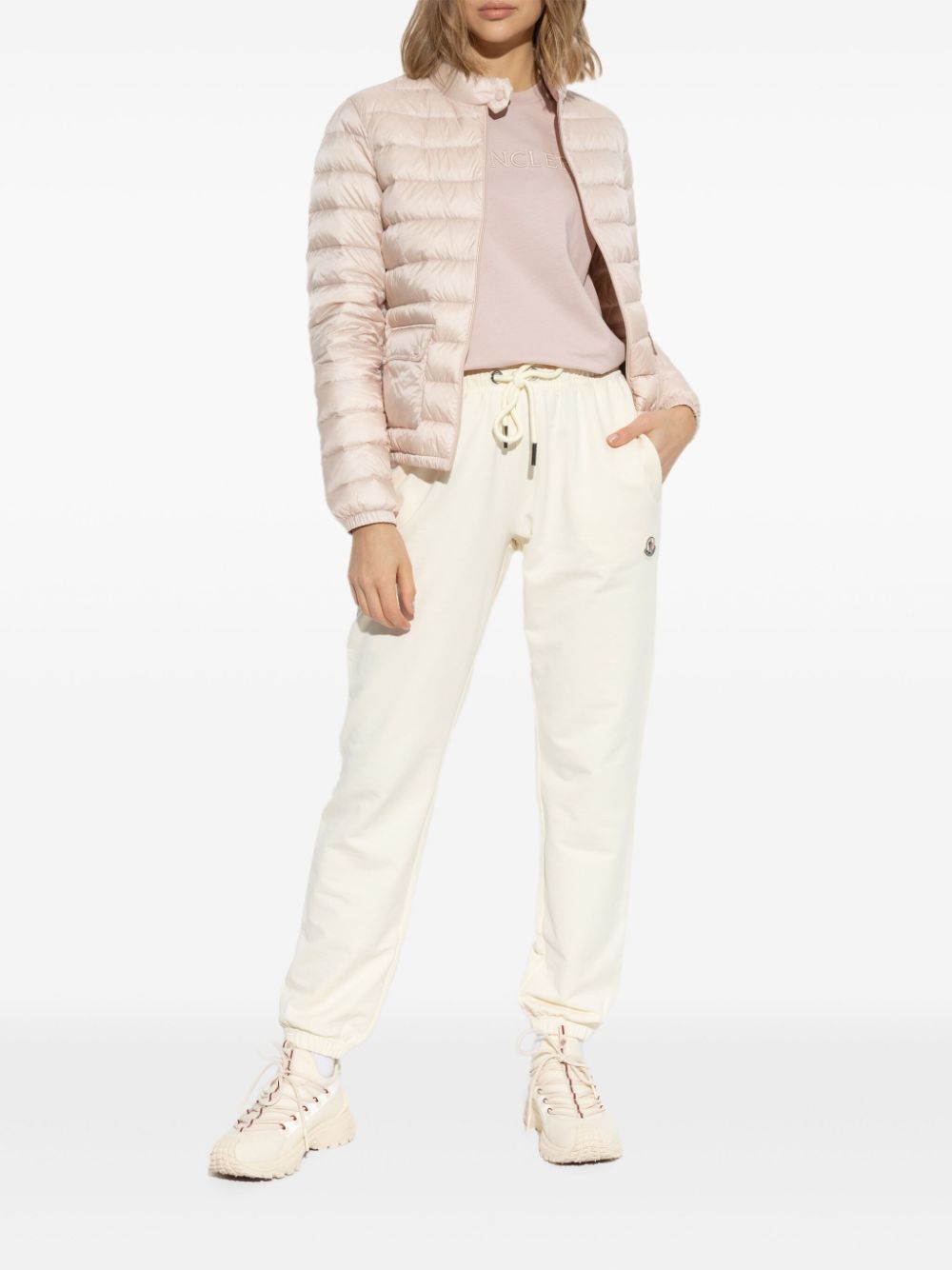 Moncler T-Shirts And Polos Pink Cotton