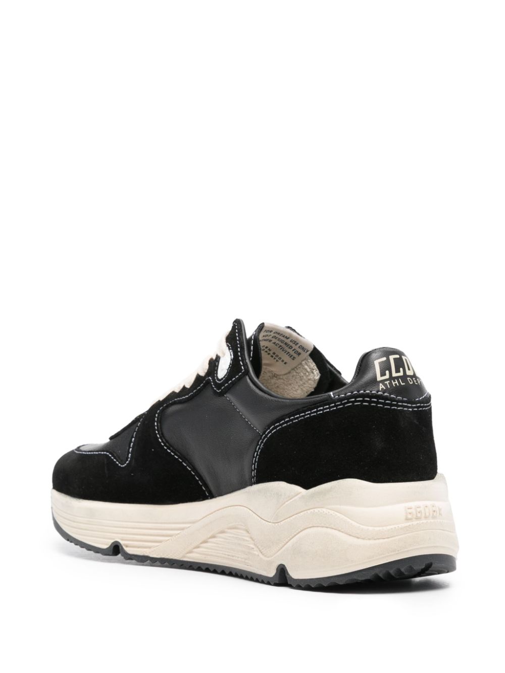 Golden Goose Sneakers Black Calf Leather