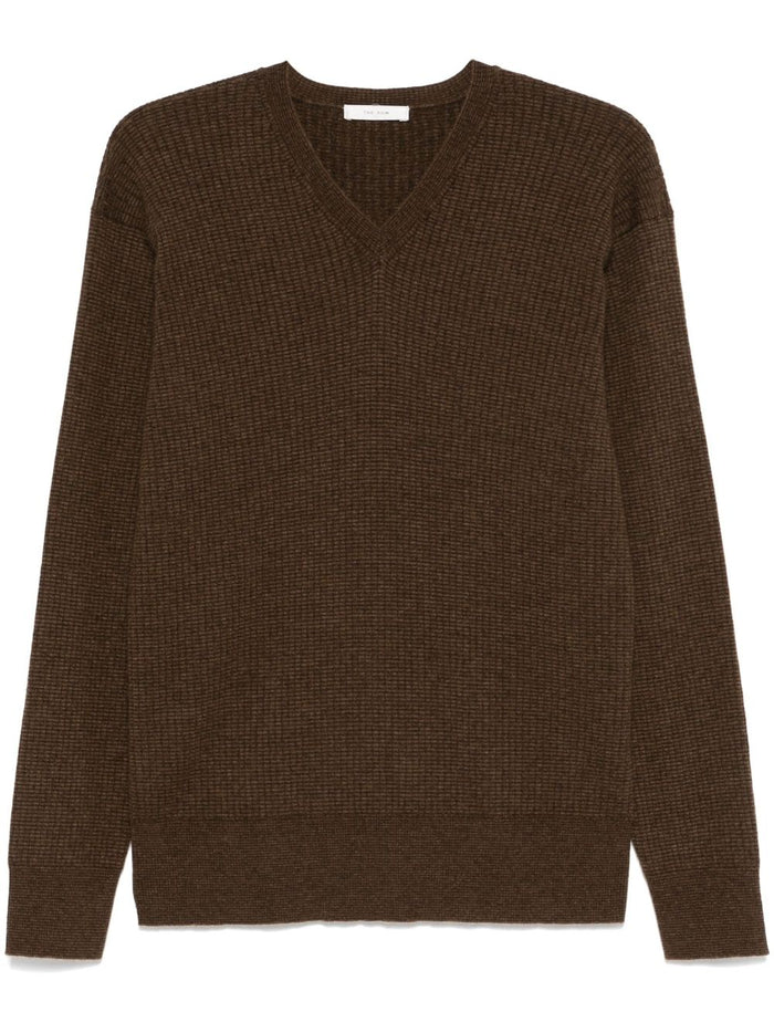 THE ROW MAIN Sweaters Brown Cashmere Silk
