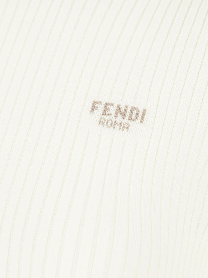 Fendi Sweaters White Wool