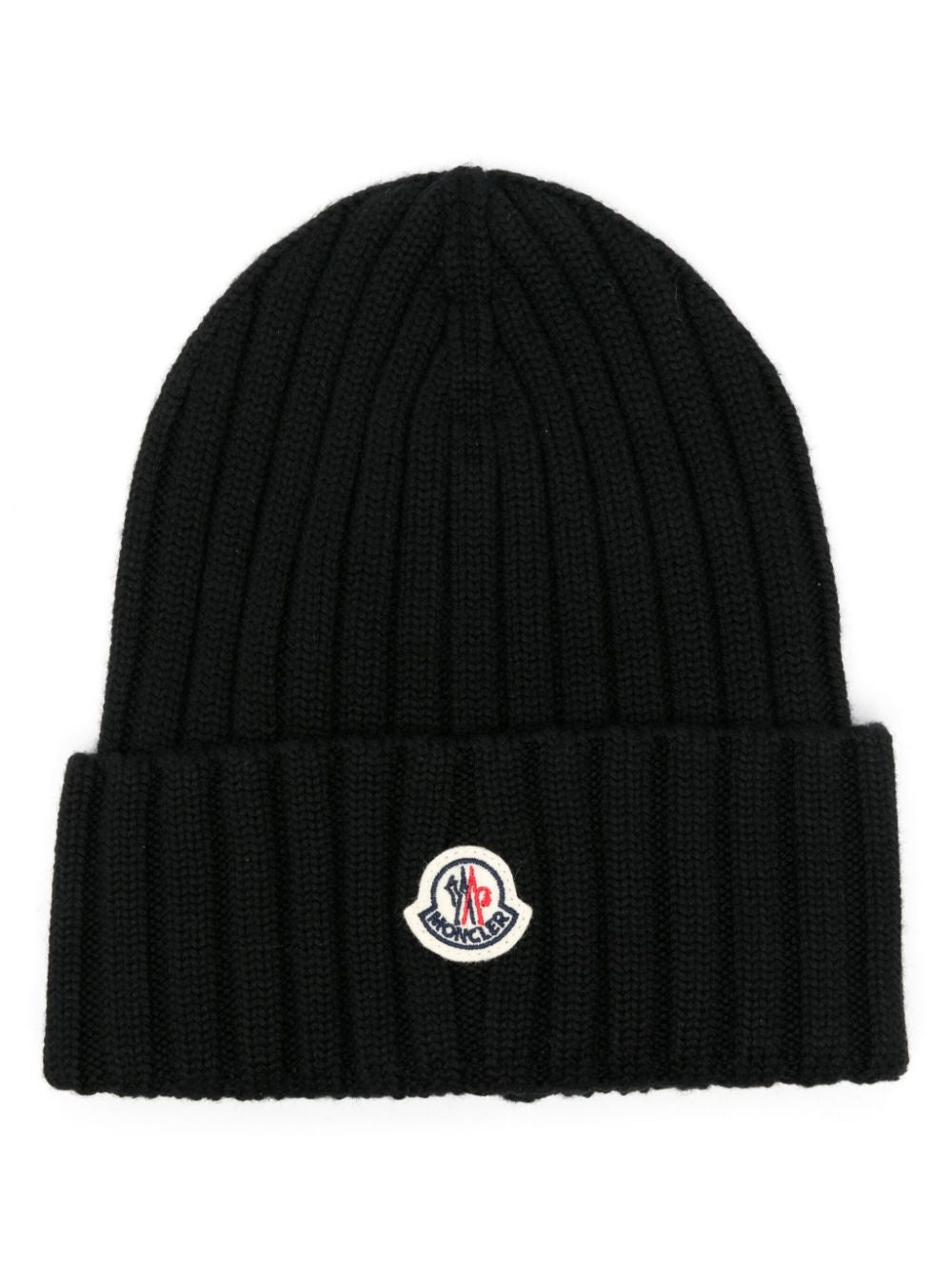 Moncler Hats Black Virgin Wool