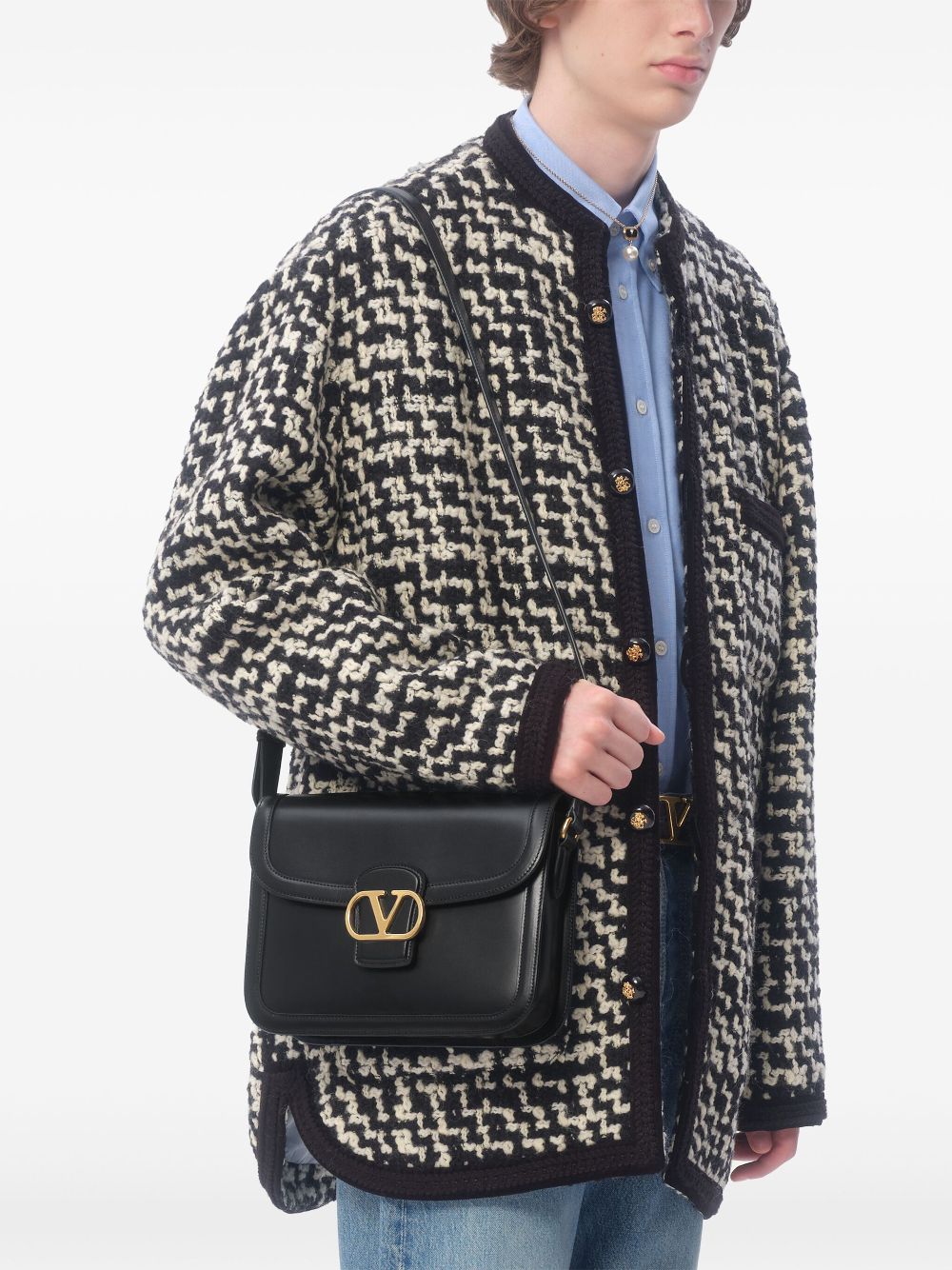 Valentino Garavani Bags Black Outer: Calf Leather