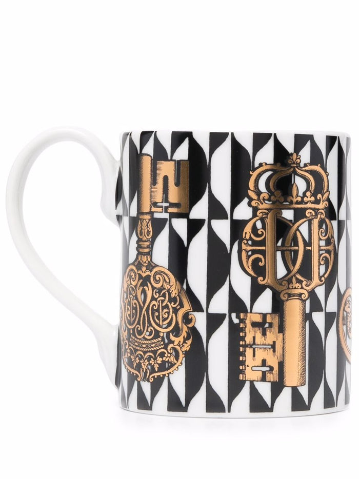 Fornasetti Accessories Black Ceramic