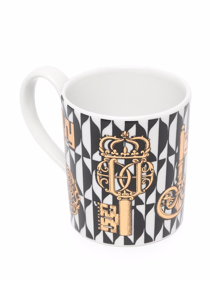 Fornasetti Accessories Black Ceramic