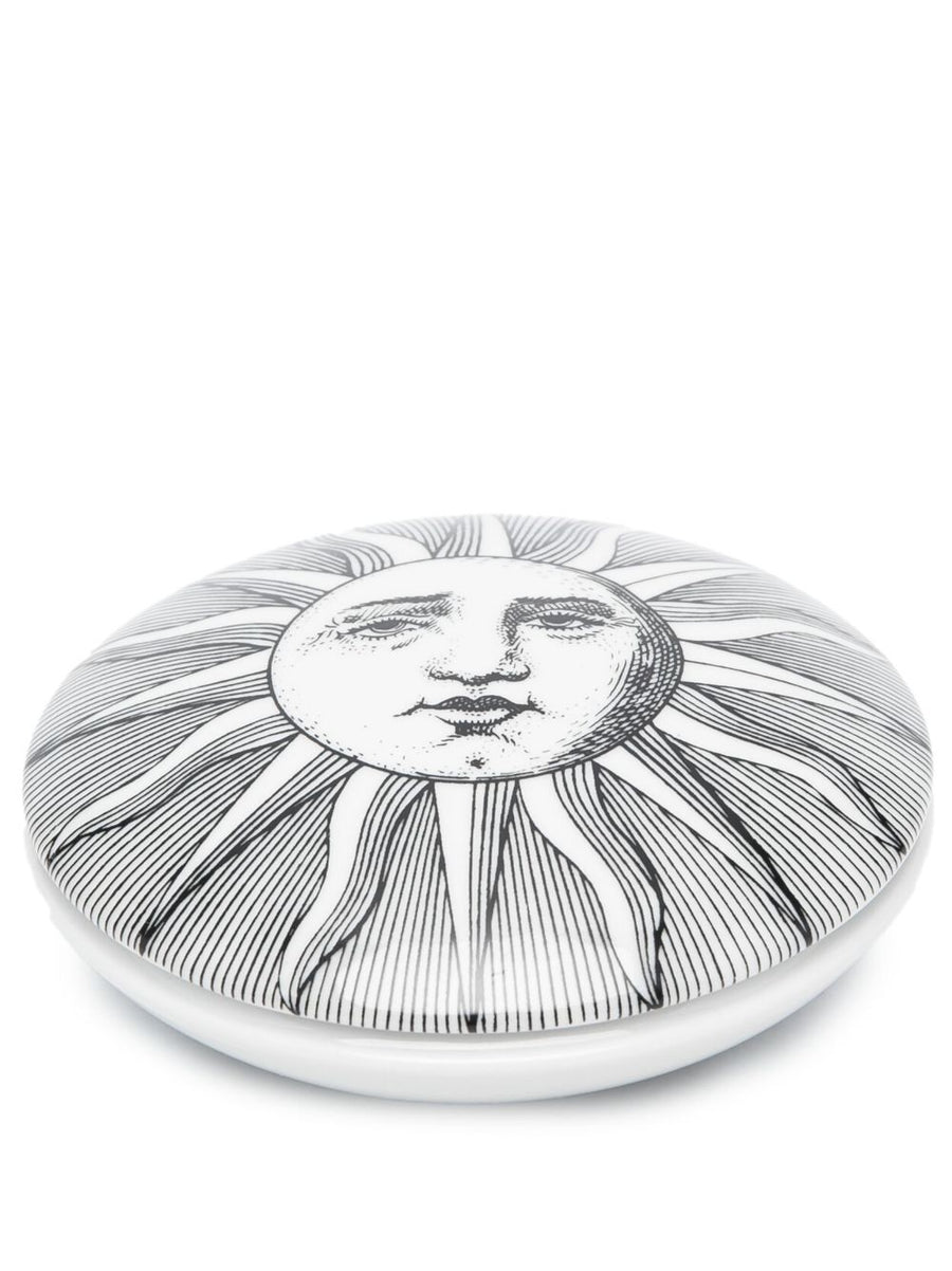 Fornasetti Sun Decorative Tray — White