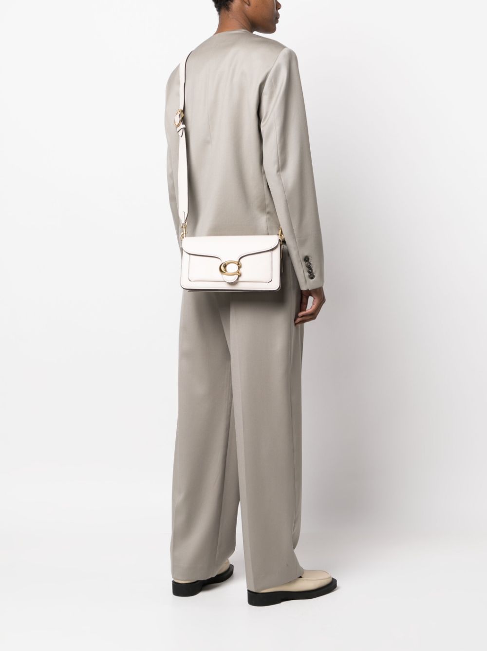 Coach Bags White Calf Leather