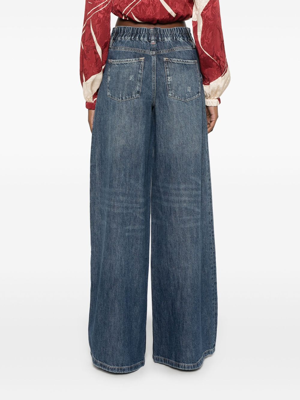 Alice + Olivia Jeans Blue Outer: Cotton Lining