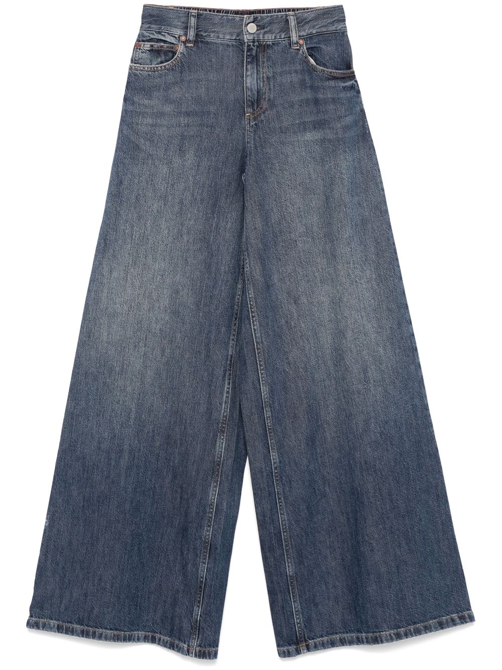 Alice + Olivia Jeans Blue Outer: Cotton Lining