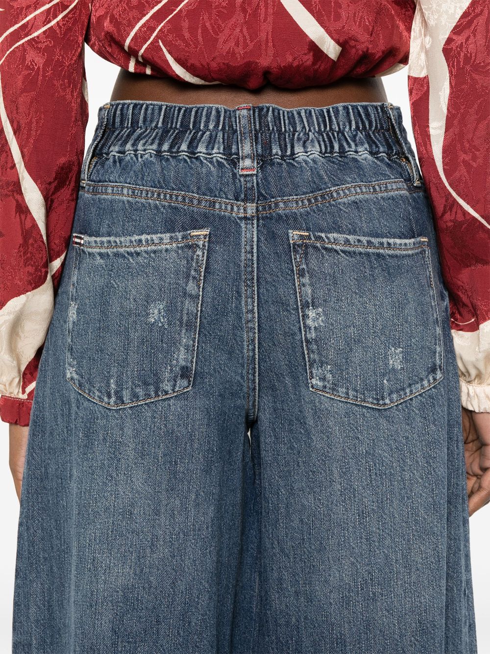 Alice + Olivia Jeans Blue Outer: Cotton Lining