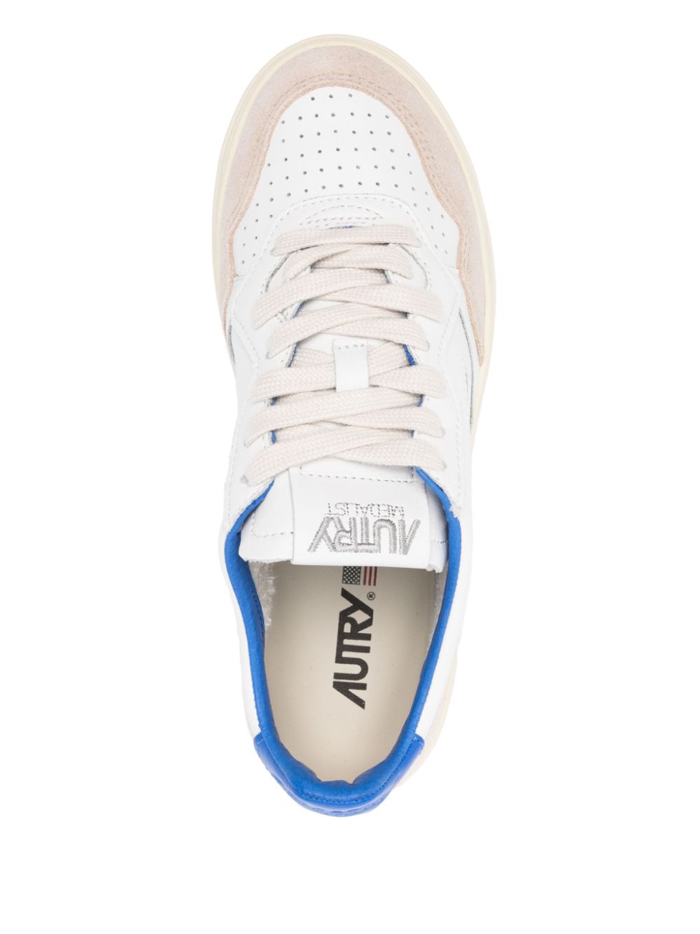 Autry Sneakers Blue Calf Leather