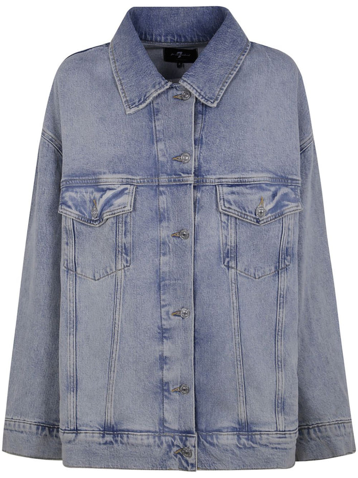 Seven Coats Clear Blue Cotton