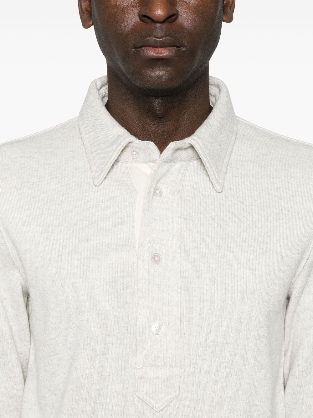 Tom Ford T-Shirts And Polos Light Grey Cotton