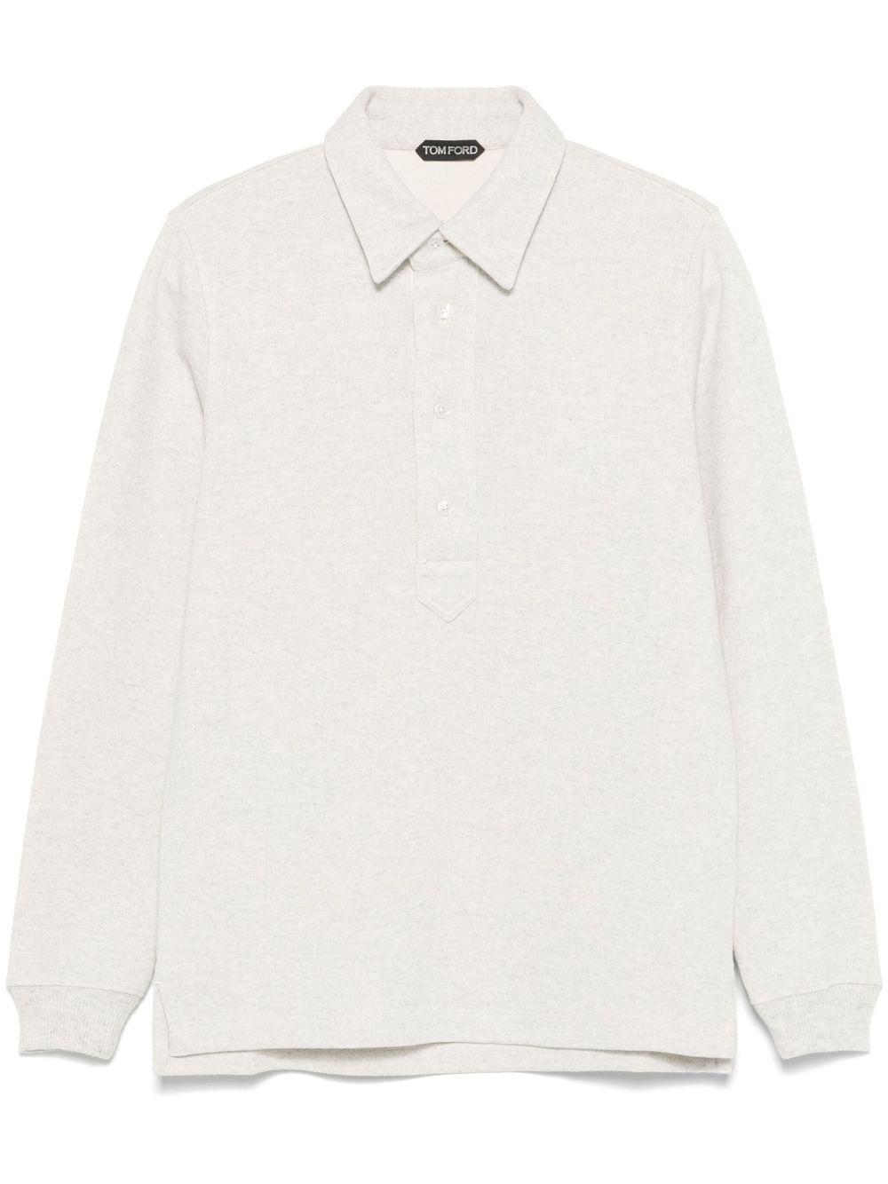 Tom Ford T-Shirts And Polos Light Grey Cotton