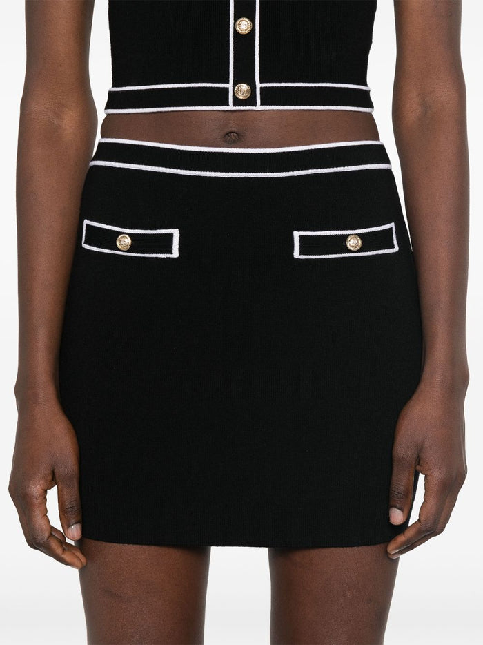Alice + Olivia Skirts Black Wool