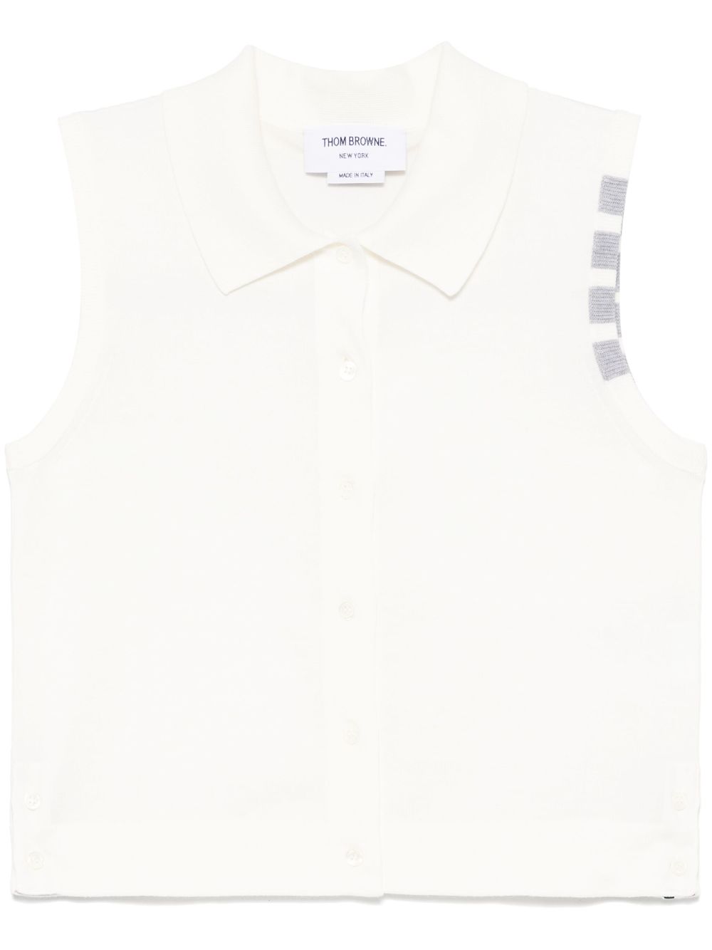 Thom Browne Top White Cotton