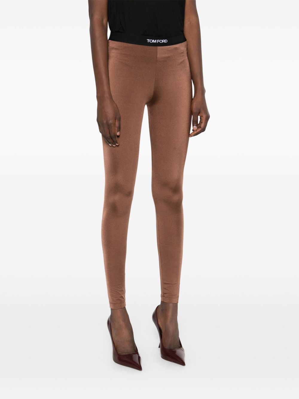 Tom Ford Trousers Marrone Chiaro