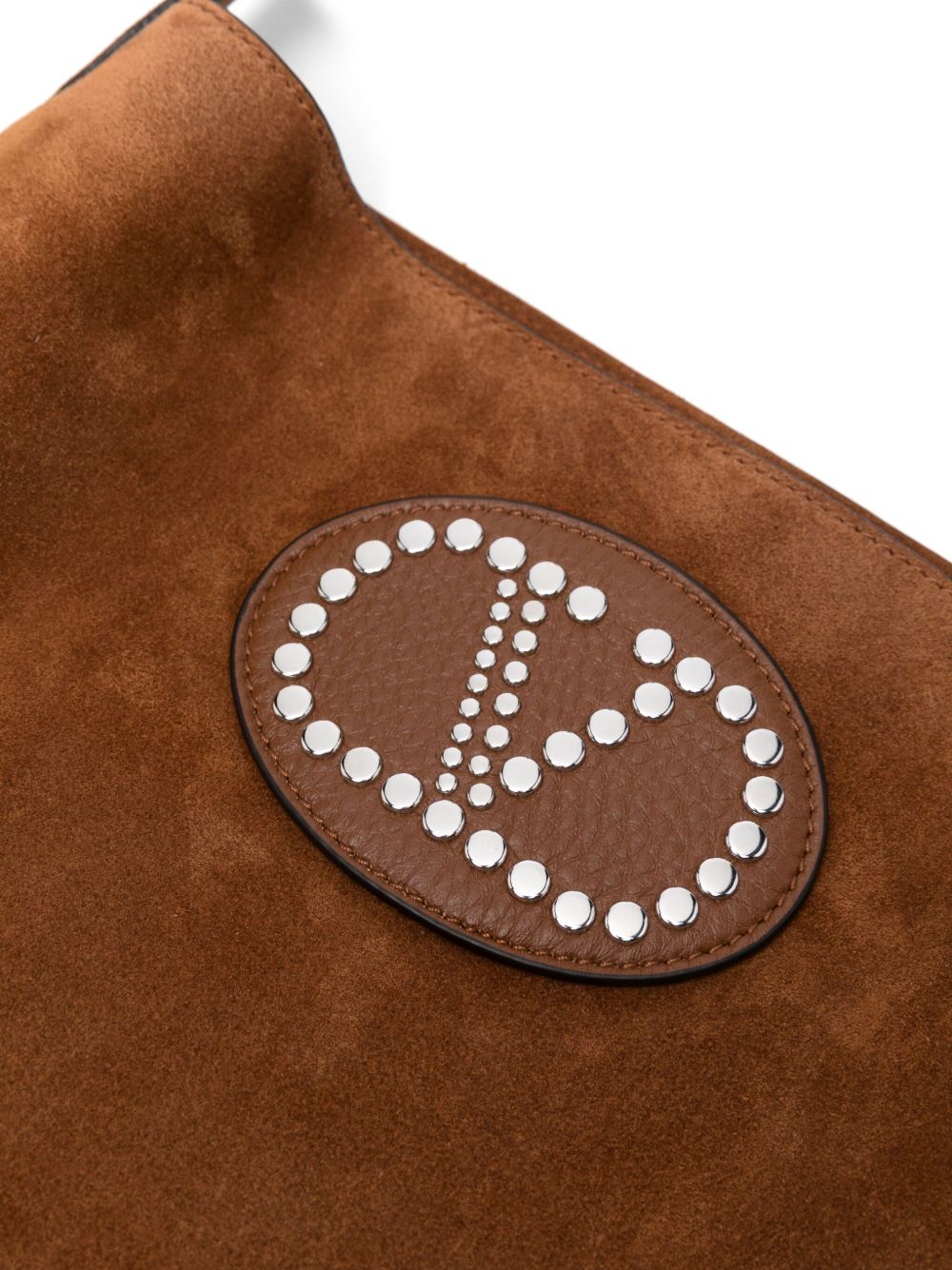 Valentino Garavani Bags Leather Brown Outer: Calf Suede
