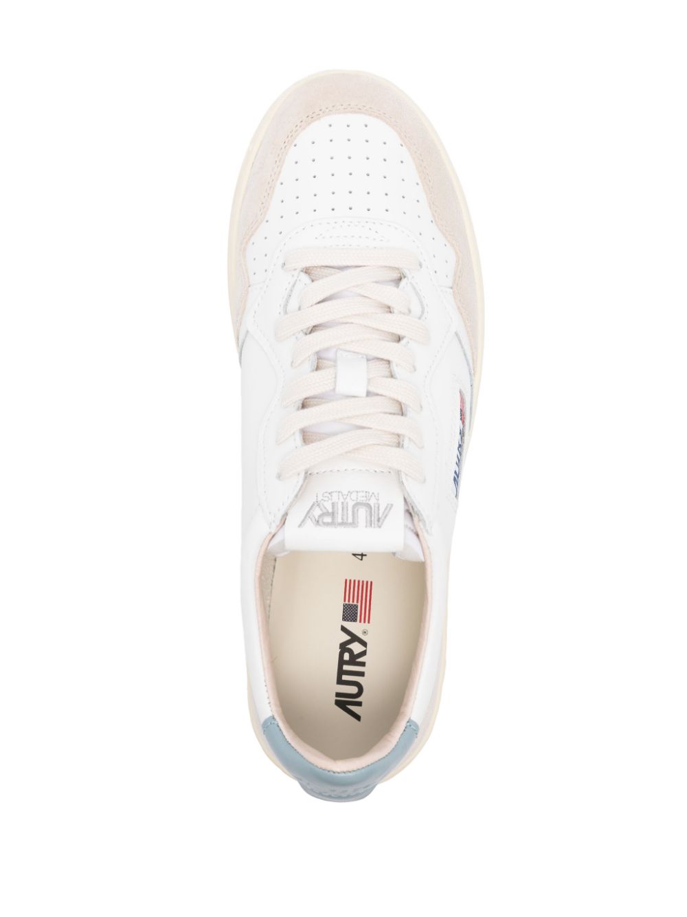 Autry Sneakers Clear Blue Outer: Fabric
