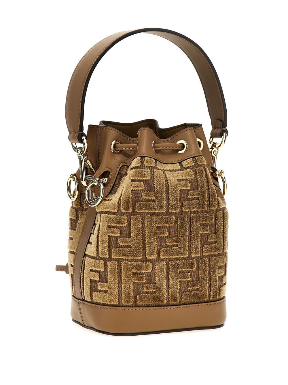 Fendi Bags Leather Brown Outer: Polyester