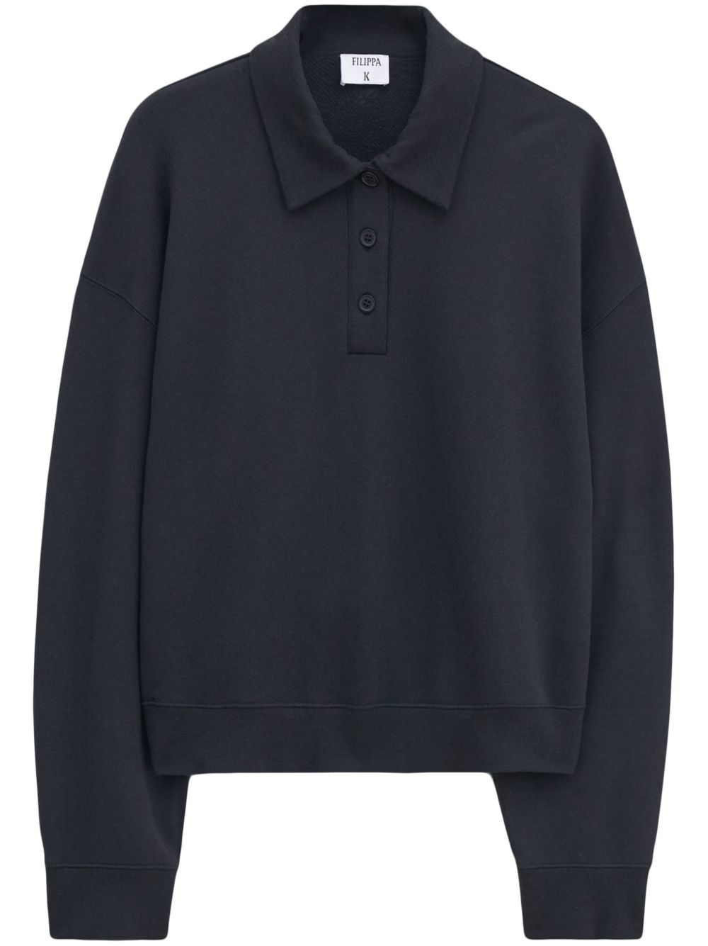 FILIPPA K T-shirts and Polos Black Cotton Lyocell