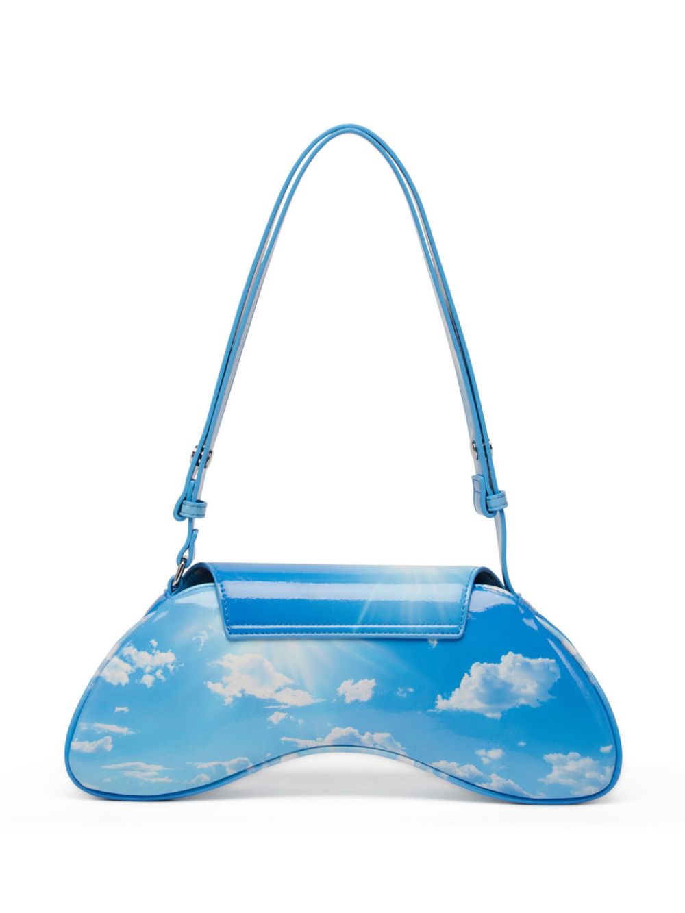 Diesel Bags Clear Blue Outer: Polyurethane