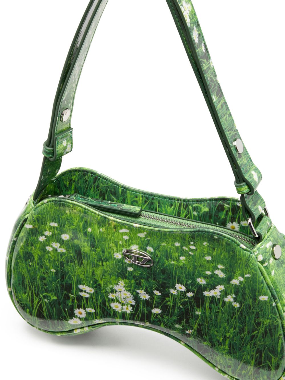 Diesel Bags Green Outer: Polyurethane