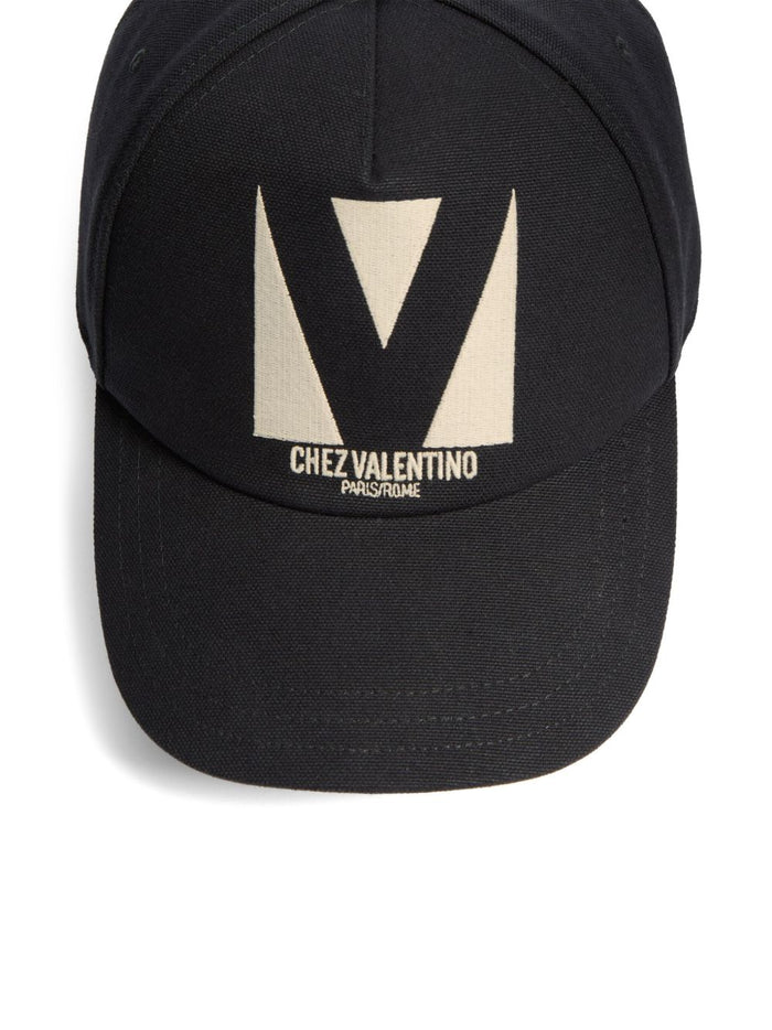 Valentino Garavani Hats Black Cotton