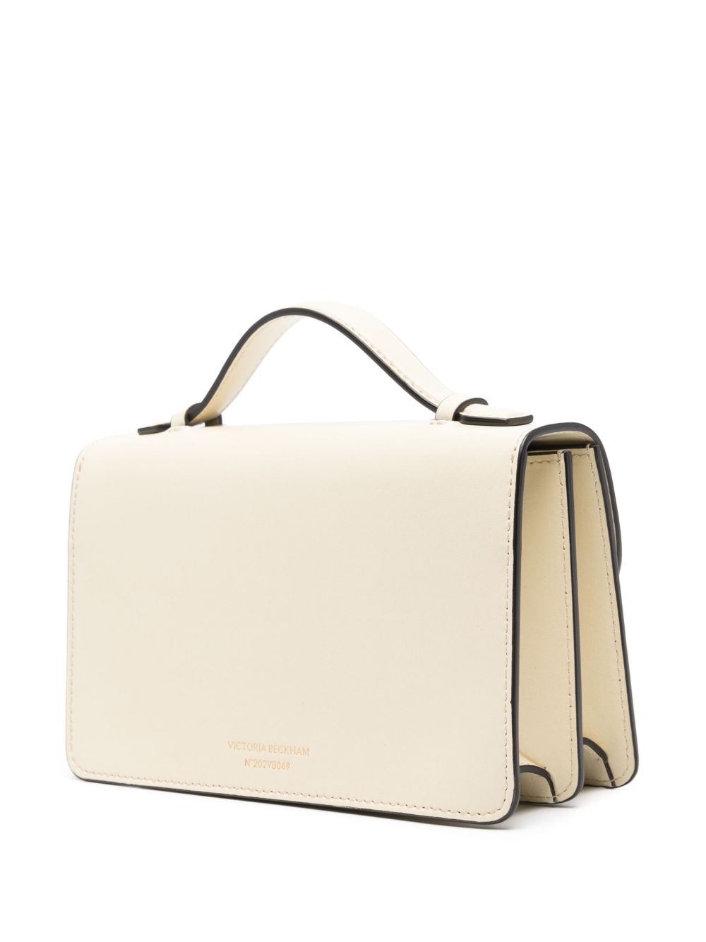 Victoria Beckham Bags Ivory Outer: Patent Calf Leather