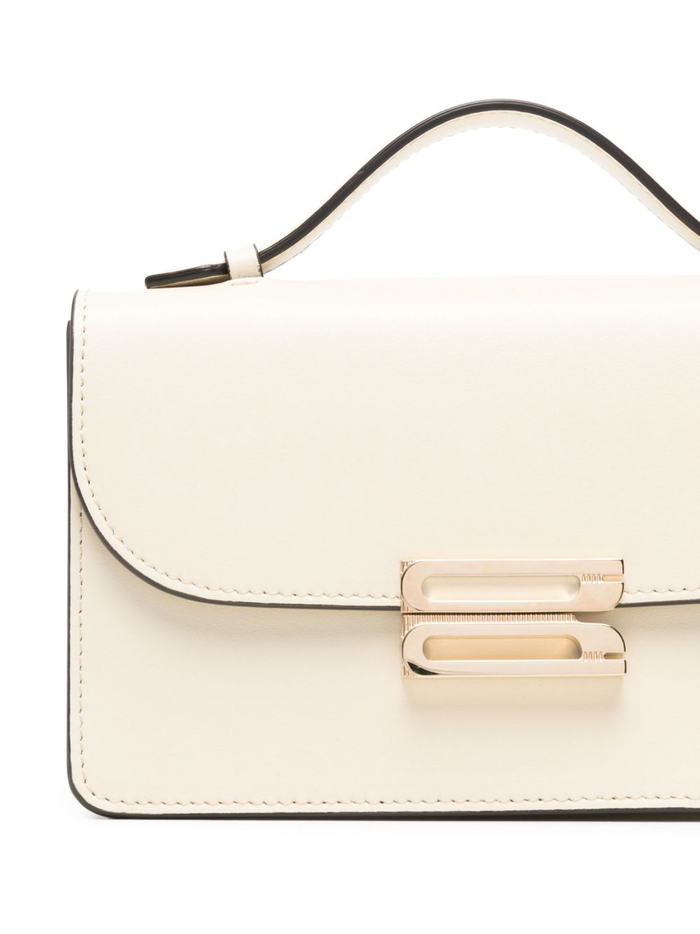 Victoria Beckham Bags Ivory Outer: Patent Calf Leather