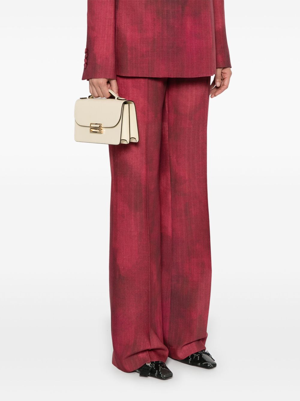Victoria Beckham Bags Ivory Outer: Patent Calf Leather