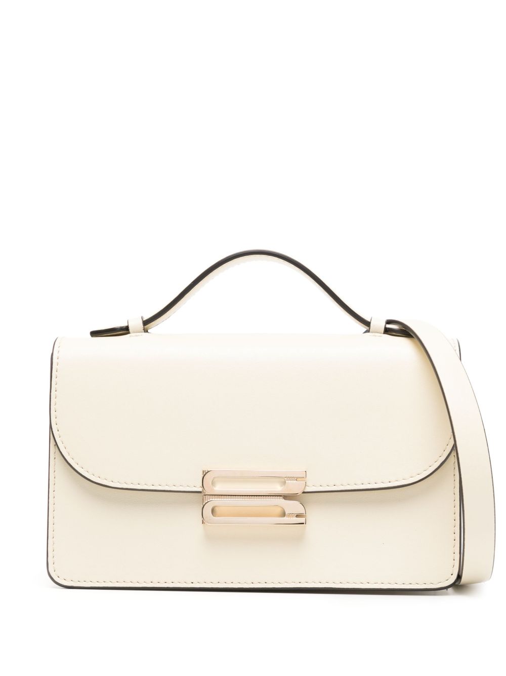 Victoria Beckham Bags Ivory Outer: Patent Calf Leather