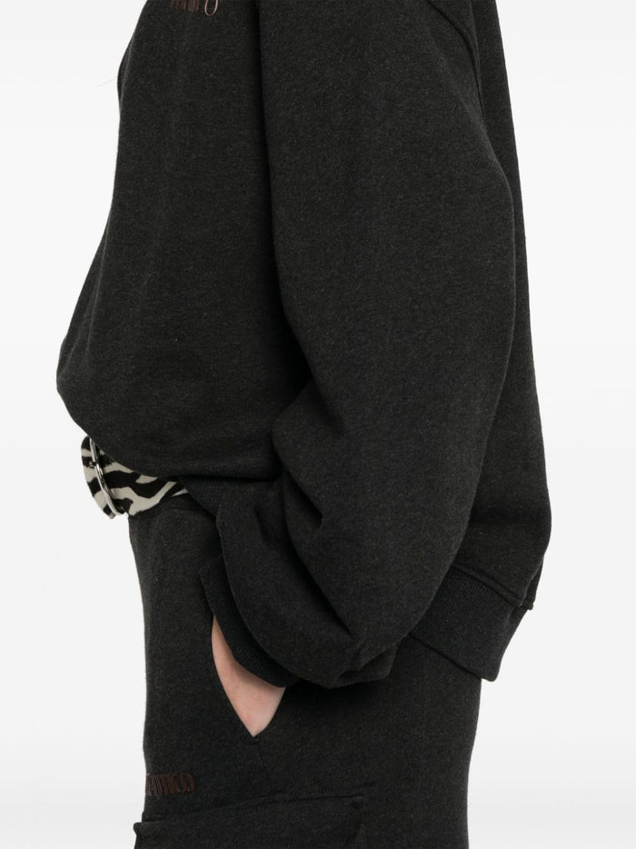The Attico Sweaters Black Cotton