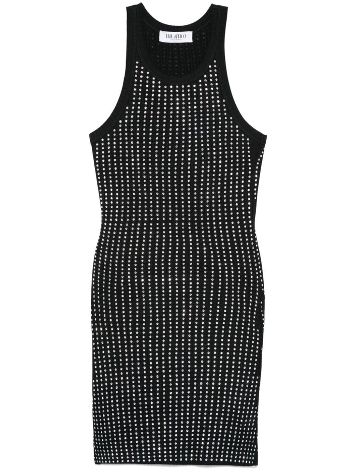 The Attico Dresses Black Crystal