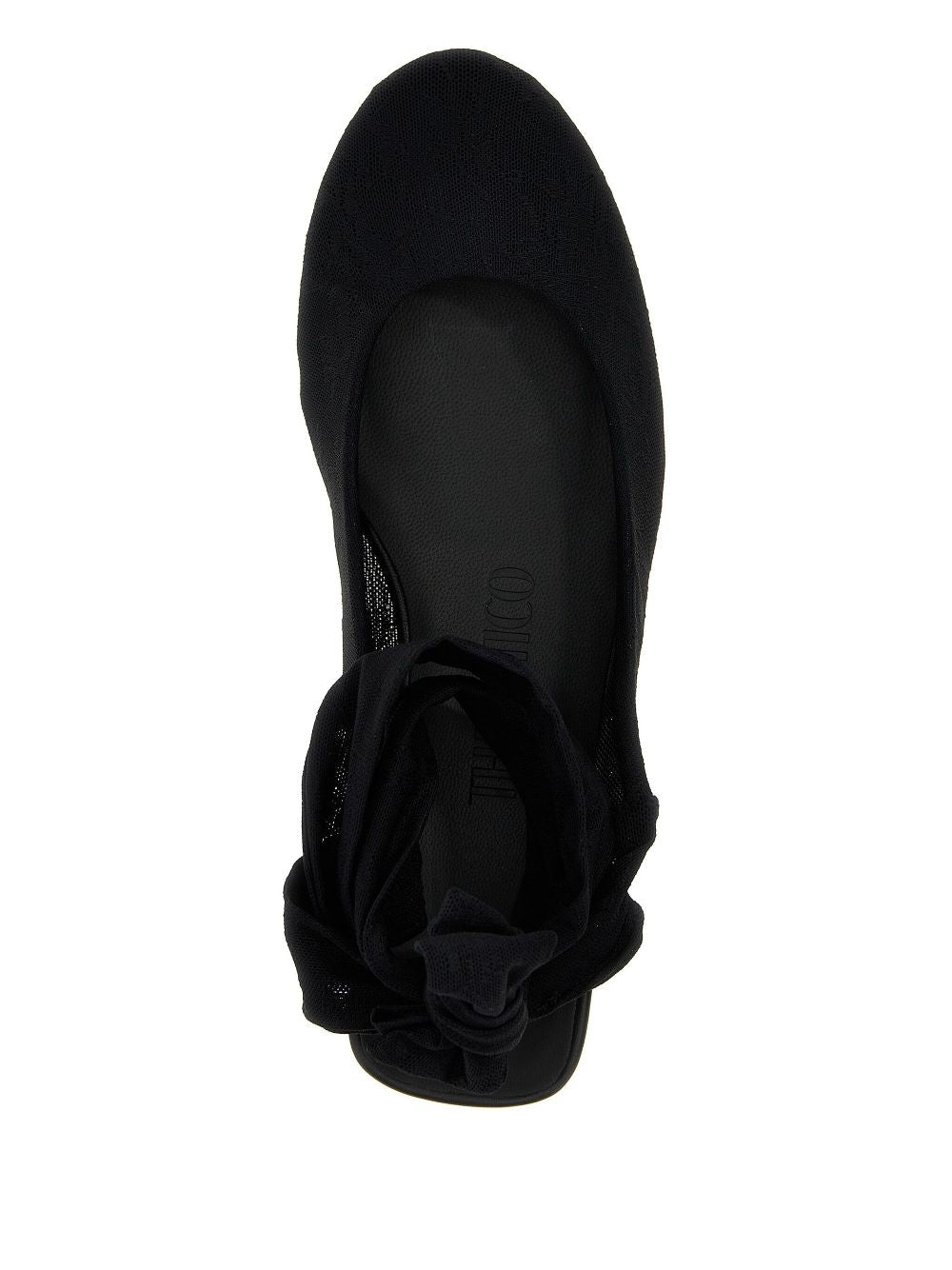 The Attico Flat Shoes Black