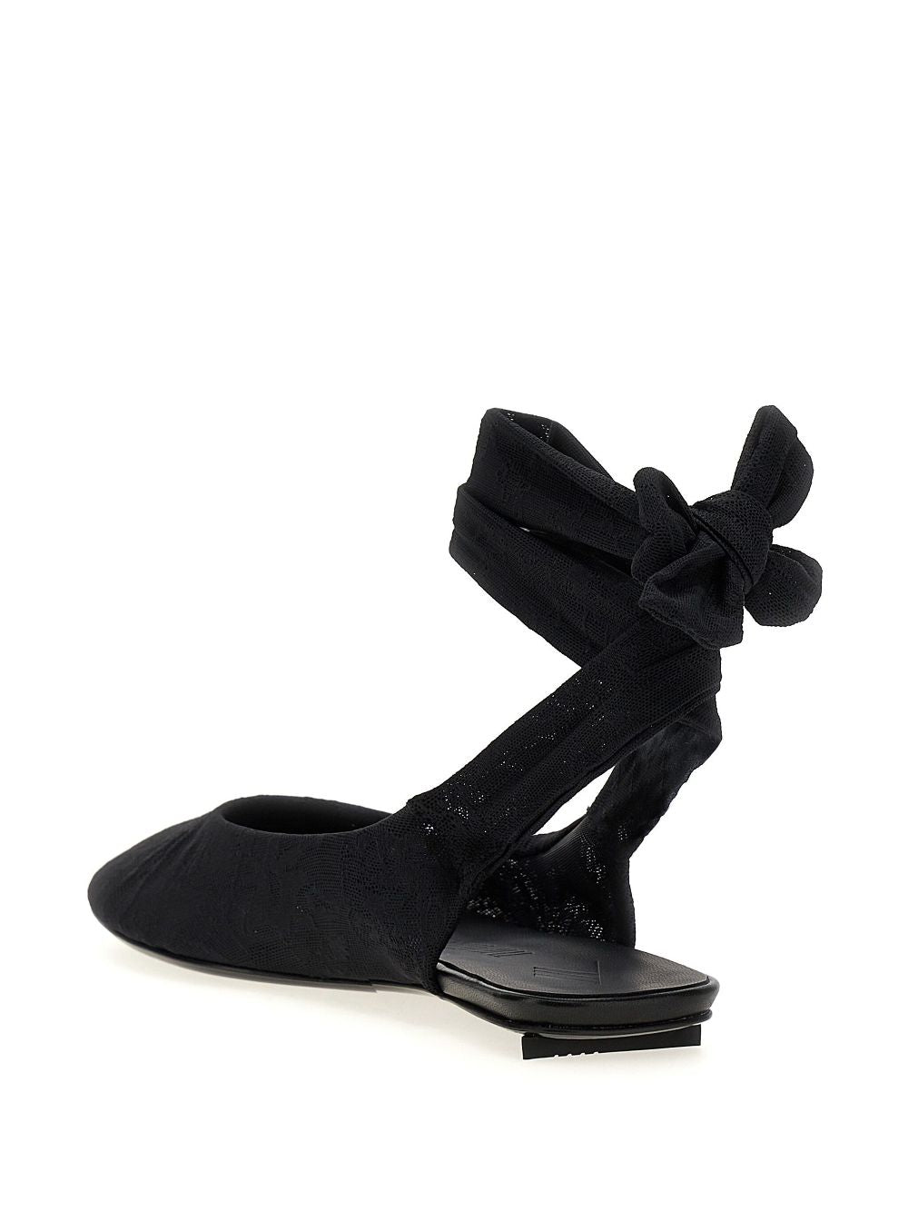 The Attico Flat Shoes Black
