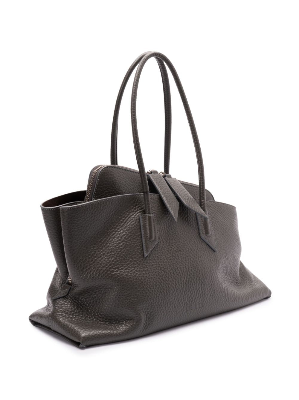 The Attico Bags Grey Outer: Calf Leather