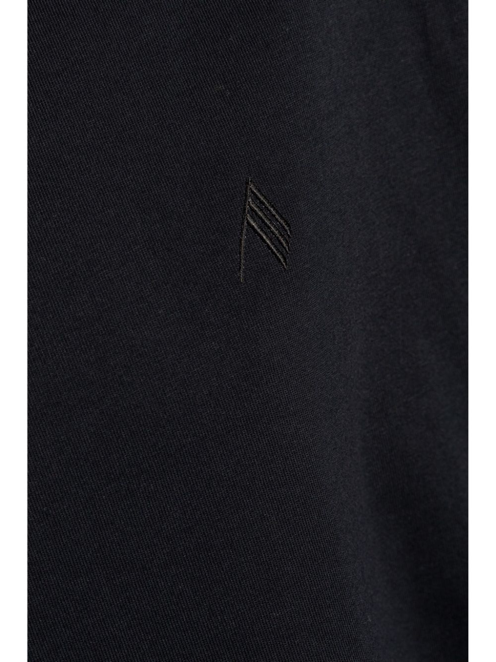The Attico T-Shirts And Polos Black Cotton