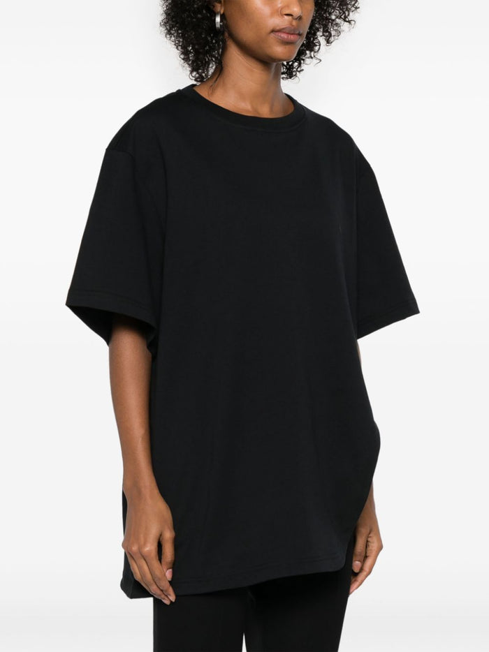 The Attico T-Shirts And Polos Black Cotton
