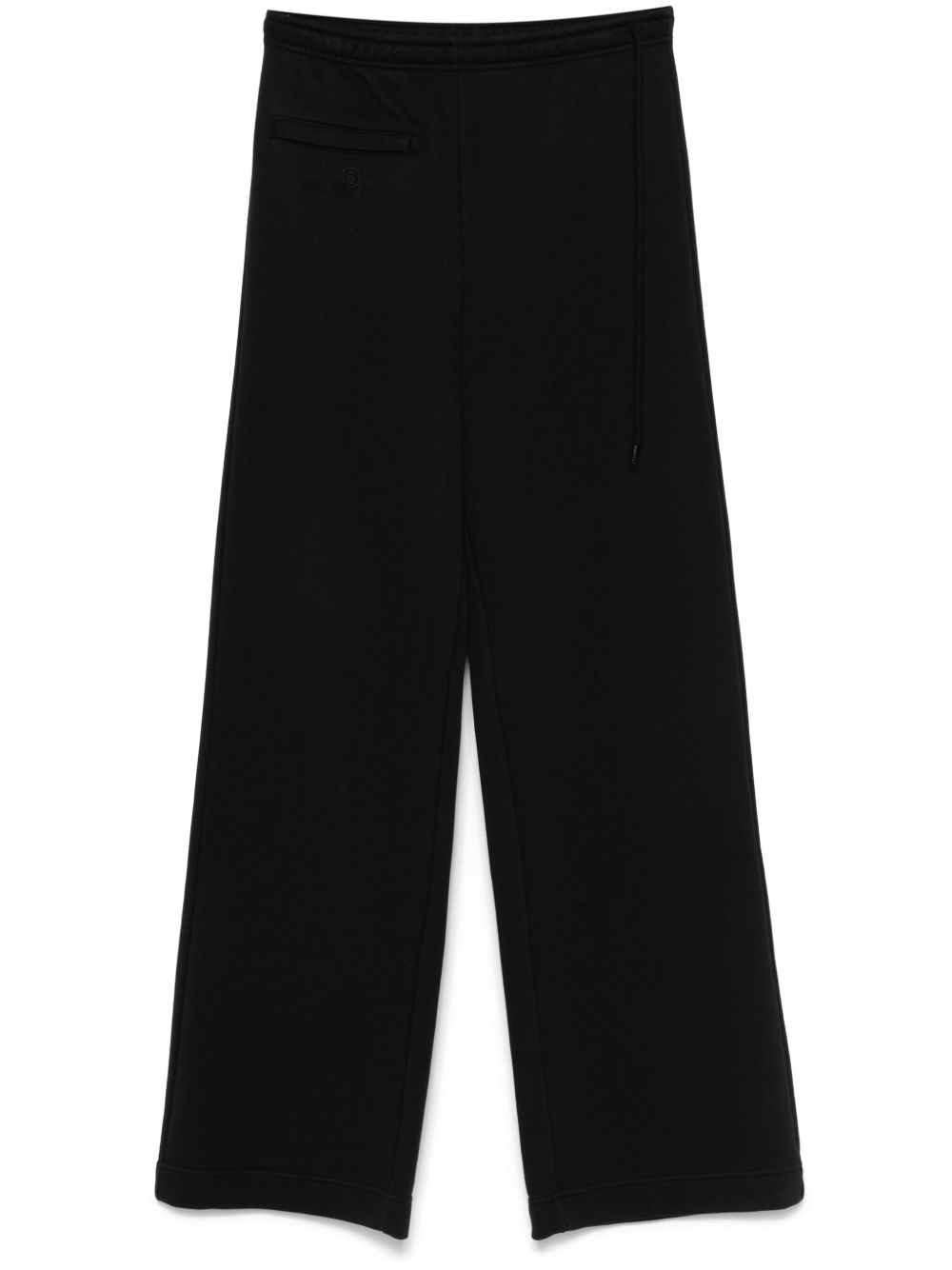 Mm6 Maison Margiela Trousers Black Cotton Polyester